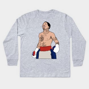 gervonta the tank Kids Long Sleeve T-Shirt